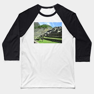 Machu Picchu, Peru Baseball T-Shirt